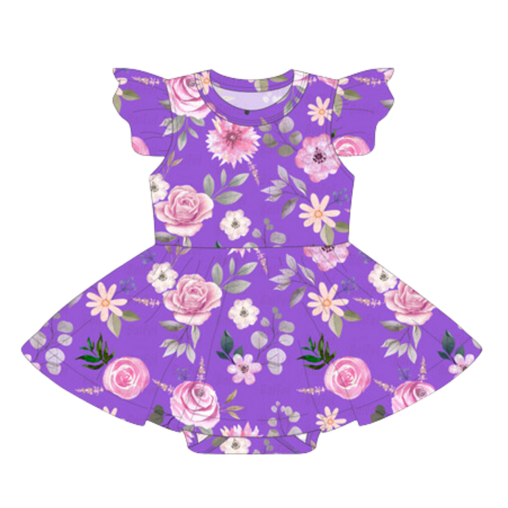 Ruffle Dress Short Sleeve