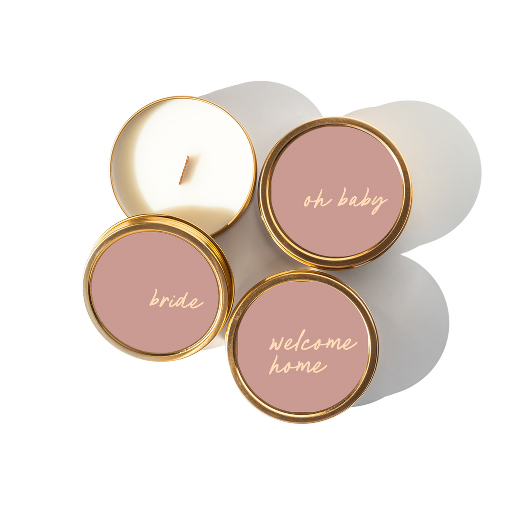 Oh Baby Travel Tin Candle