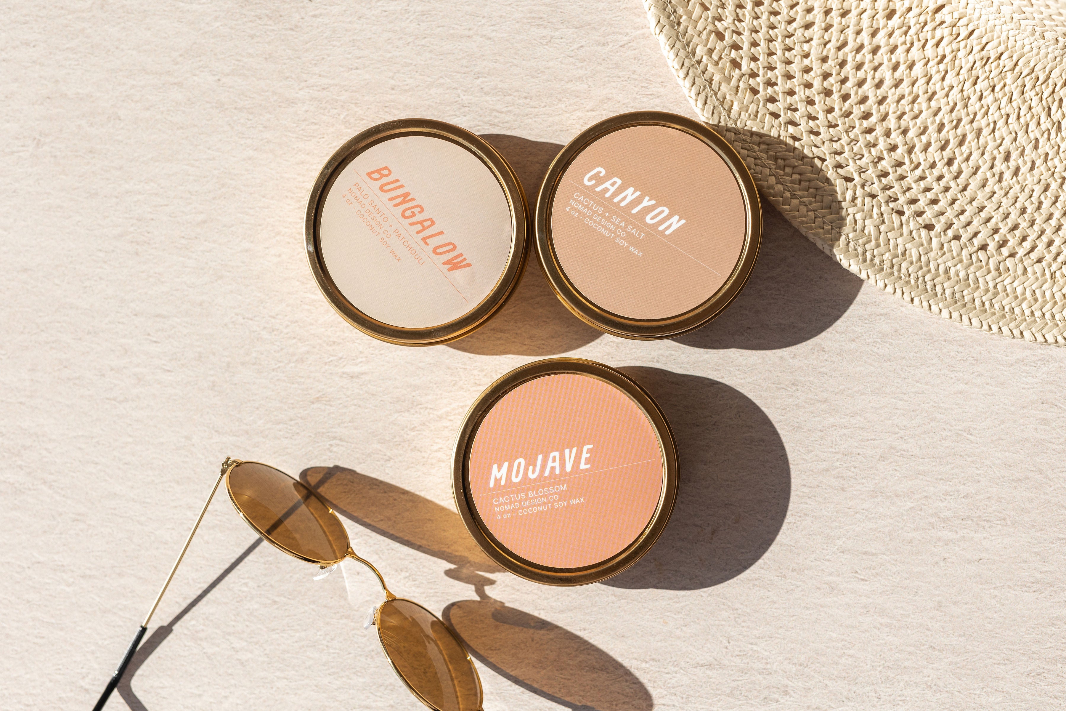 Canyon Travel Tin Candle