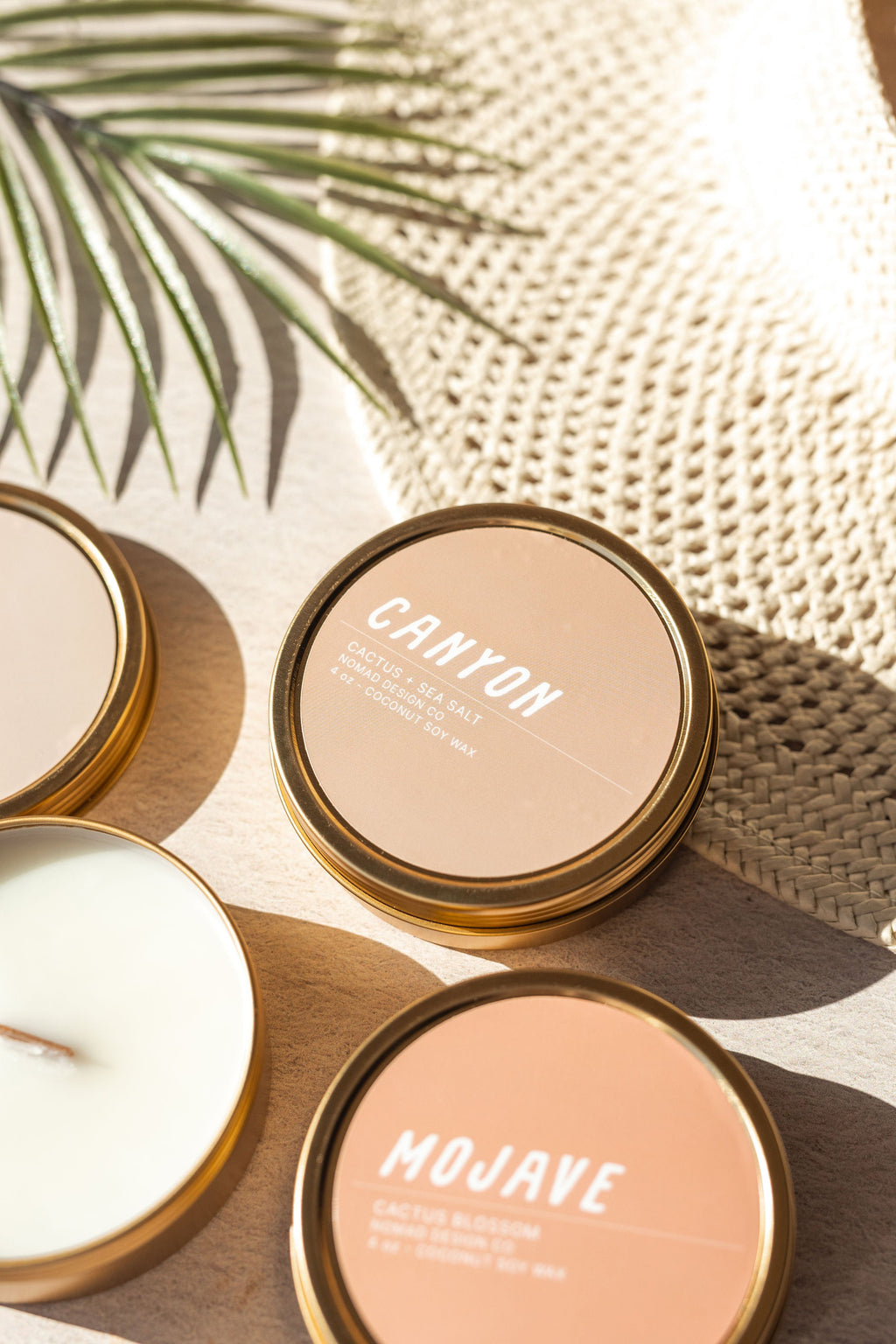 Bungalow Travel Tin Candle