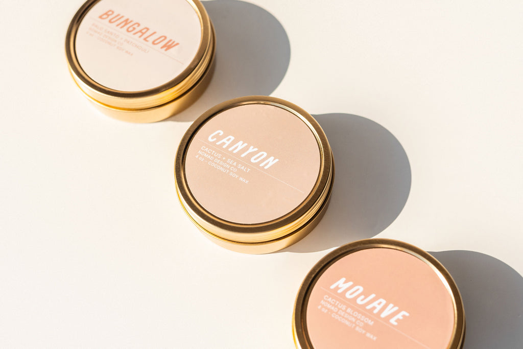 Canyon Travel Tin Candle