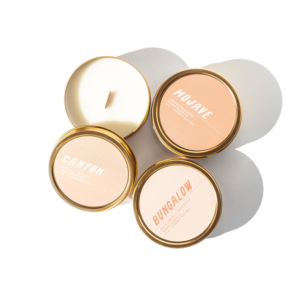 Canyon Travel Tin Candle